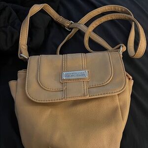 Kenneth Cole Reaction Beige Crossbody Bag
